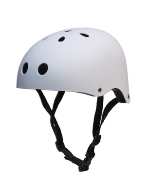 Adult Outdoor Sports Bicycle Road Bike Skateboard Safety Cycling Helmet Head protector Helmet Matte-White size Medium